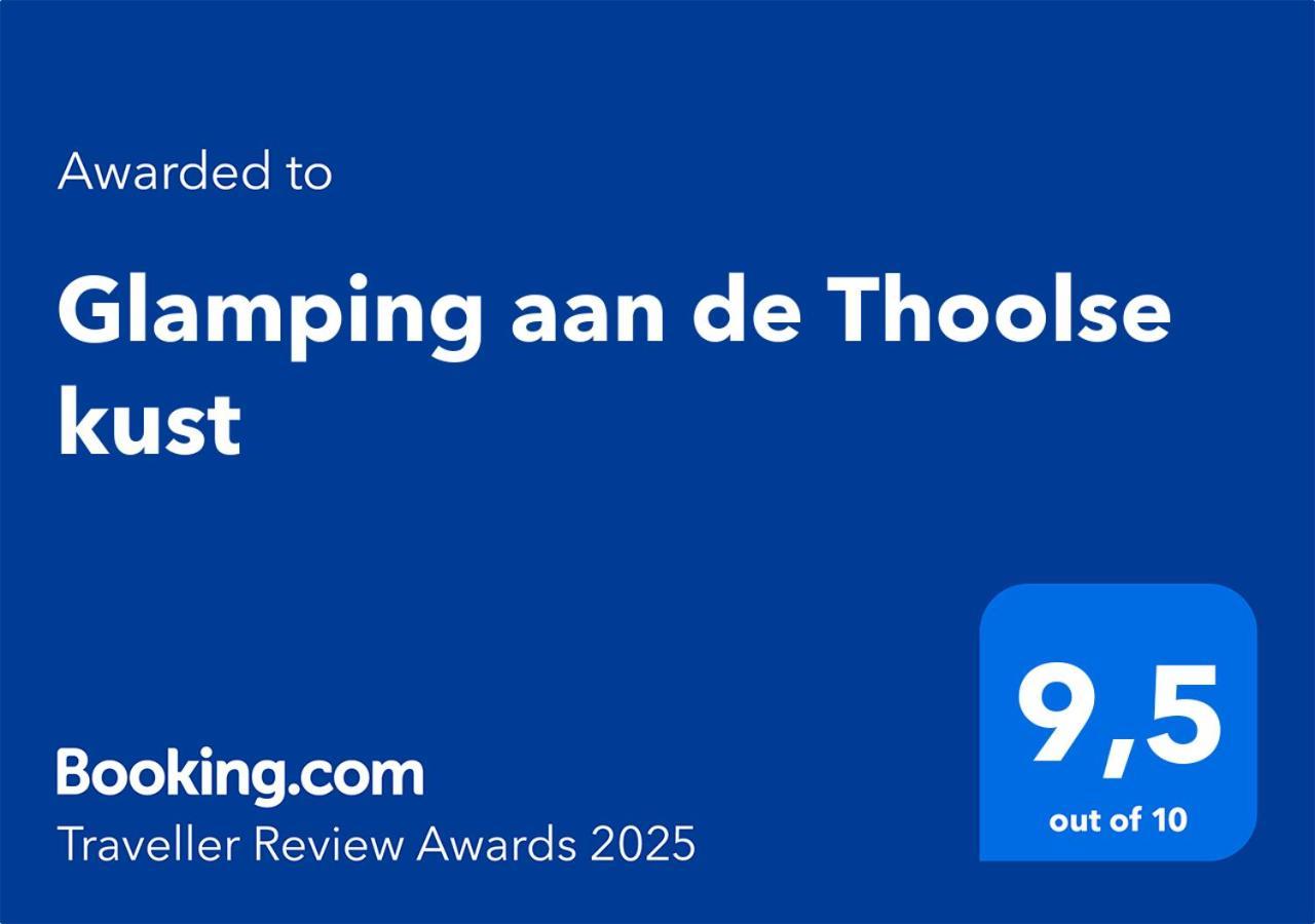 Hotel Glamping Aan De Thoolse Kust Poortvliet Exterior foto